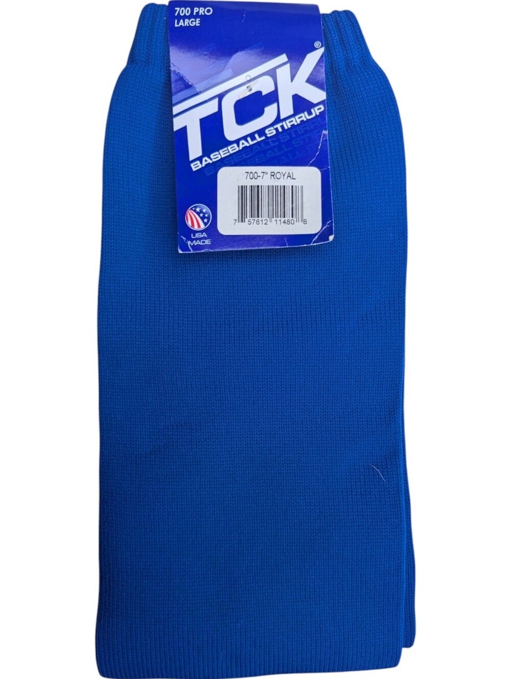 TCK Royal Blue Baseball Stirrup Socks NWT